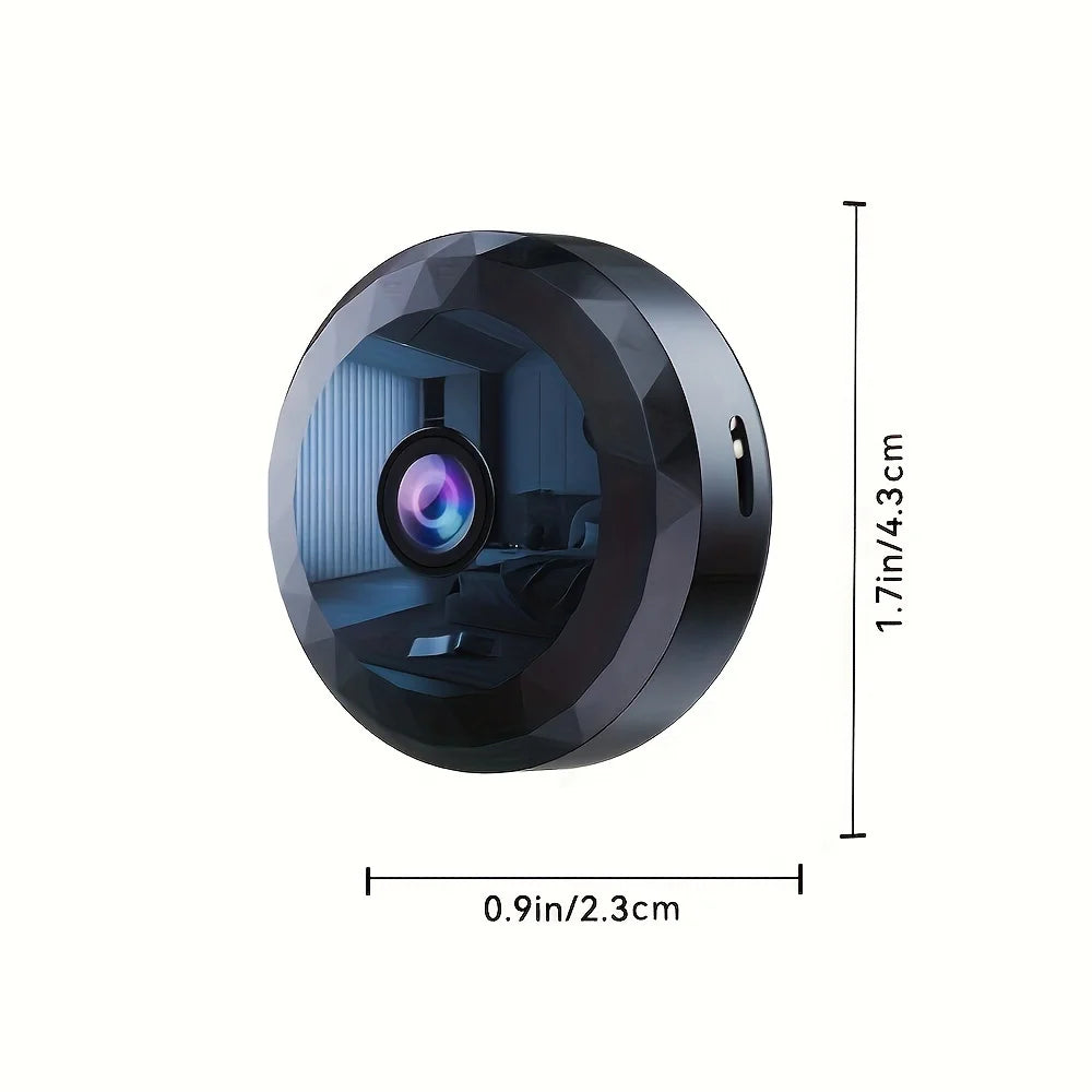 Mini Cámara WiFi Inalámbrica 1080P | Batería Recargable | Visión Nocturna | Detección de Movimiento